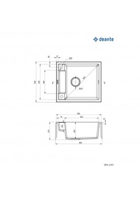 Кухонна мийка Deante Magnetic ZRM A103