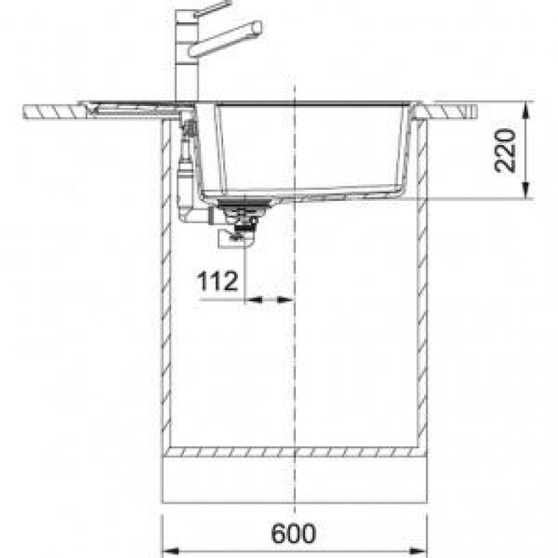 Кухонна мийка Franke Urban UBG 611-78 XL 114.0701.799