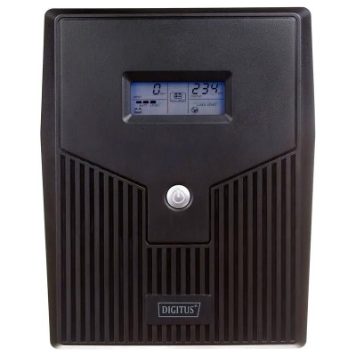 Лінійно-інтерактивний ДБЖ Digitus Line-Interactive 1500VA/900W LCD 4xSchuko RJ45 RS232 USB (DN-170075)