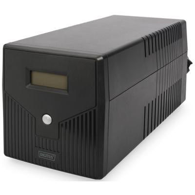 Лінійно-інтерактивний ДБЖ Digitus Line-Interactive 2000VA/1200W LCD 4xSchuko RJ45 RS232 USB (DN-170076)