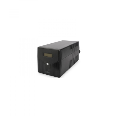 Лінійно-інтерактивний ДБЖ Digitus Line-Interactive 2000VA/1200W LCD 4xSchuko RJ45 RS232 USB (DN-170076)