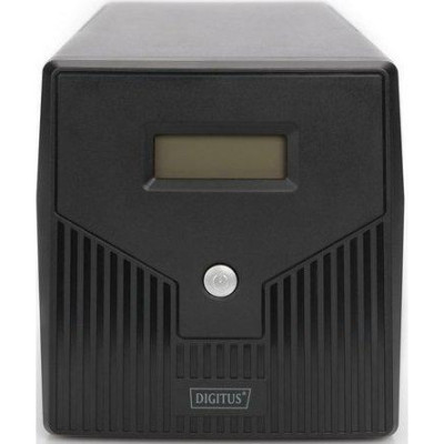 Лінійно-інтерактивний ДБЖ Digitus Line-Interactive 2000VA/1200W LCD 4xSchuko RJ45 RS232 USB (DN-170076)