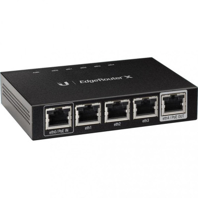 Маршрутизатор (роутер) Ubiquiti EdgeRouter X (ER-X)