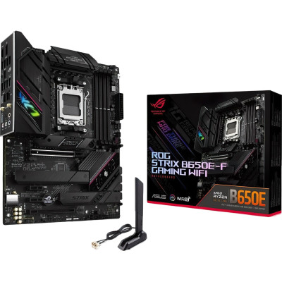 Материнська плата ASUS ROG STRIX B650E-F GAMING WIFI Материнська плата ASUS ROG STRIX B650E-F GAMING WIFI