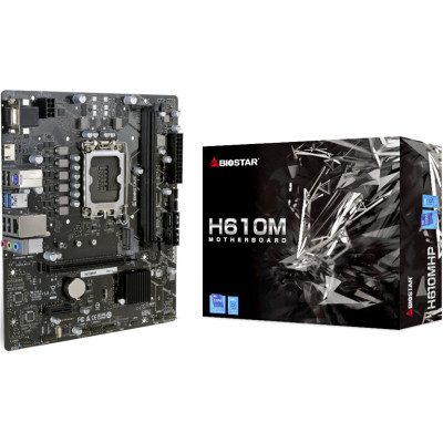 Материнська плата Biostar H610MHP