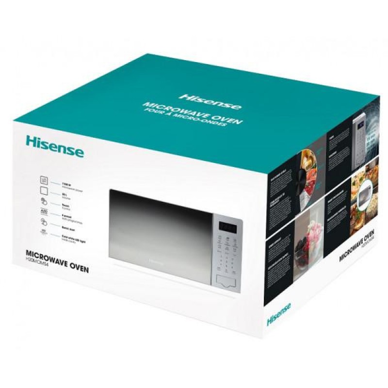 Мікрохвильова піч з грилем Hisense H20MOMS4HG