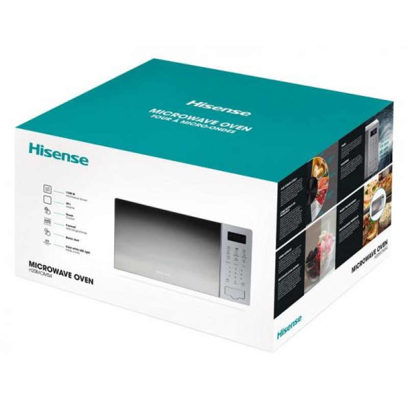 Мікрохвильова піч з грилем Hisense H20MOMS4HG