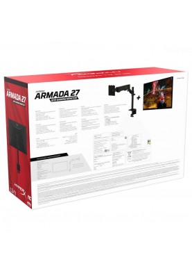 Монітор HyperX Armada 27 QHD Gaming Monitor (64V69AA)