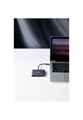 Мультипортовий адаптер Canyon 8 port USB-C Hub DS-14 (CNS-TDS14)