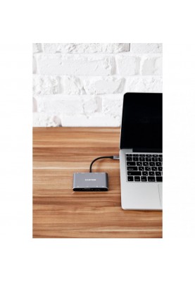 Мультипортовий адаптер Canyon 8 port USB-C Hub DS-14 (CNS-TDS14)