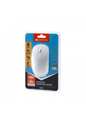 Миша Canyon Wireless White (CNS-CMSW18PW)