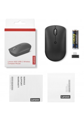 Миша Lenovo 400 USB-C Compact Wireless Black (GY51D20865)
