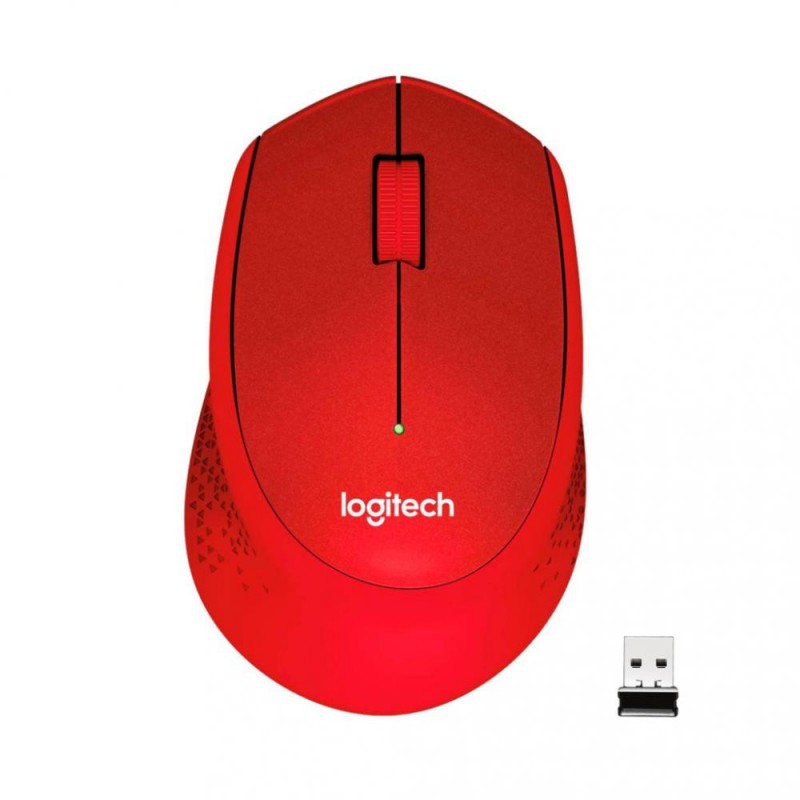 Миша Logitech M330 Silent Plus Red (910-004911)