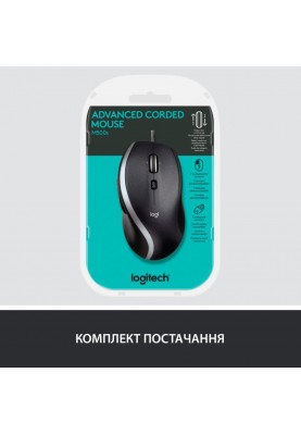 Миша Logitech M500s Advanced Black (910-005784)