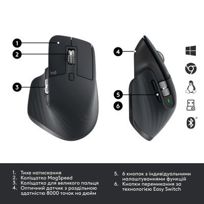 Миша Logitech MX Master 3S for Business Graphite (910-006582)