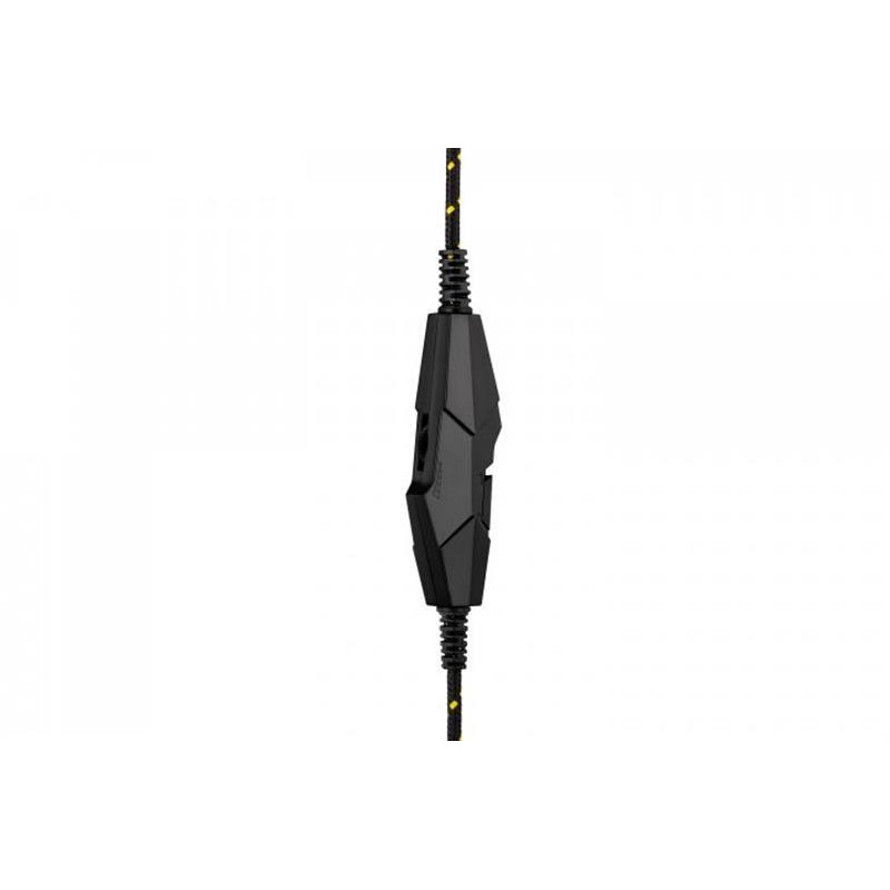 Навушники з мікрофоном 2E HG300 LED 3.5mm Black (2E-HG300BK)