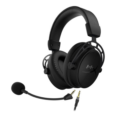 Навушники із мікрофоном HyperX Cloud Alpha S Blackout (HX-HSCAS-BK/WW)