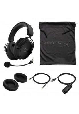 Навушники із мікрофоном HyperX Cloud Alpha S Blackout (HX-HSCAS-BK/WW)