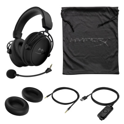 Навушники із мікрофоном HyperX Cloud Alpha S Blackout (HX-HSCAS-BK/WW)