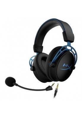 Навушники із мікрофоном HyperX Cloud Alpha S Blue (HX-HSCAS-BL)