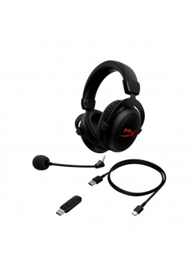 Навушники з мікрофоном HyperX Cloud II Core Wireless Black (6Y2G8AA)