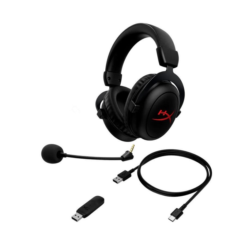 Навушники з мікрофоном HyperX Cloud II Core Wireless Black (6Y2G8AA)