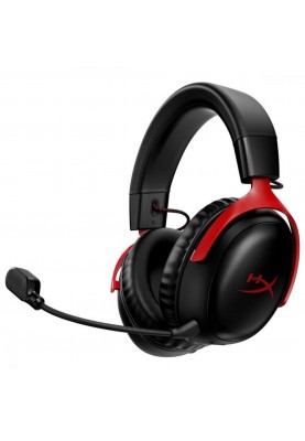 Навушники з мікрофоном HyperX Cloud III Wireless Black/Red (77Z46AA)