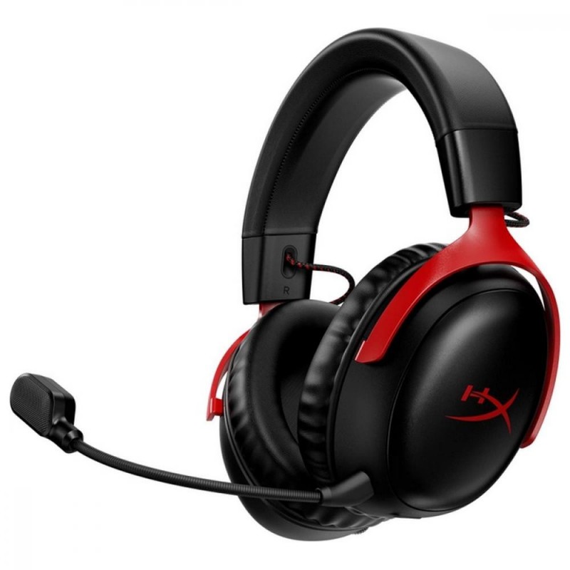 Навушники з мікрофоном HyperX Cloud III Wireless Black/Red (77Z46AA)