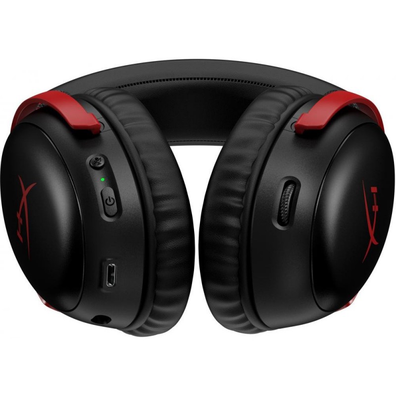 Навушники з мікрофоном HyperX Cloud III Wireless Black/Red (77Z46AA)