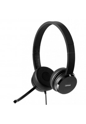 Навушники із мікрофоном Lenovo 100 Stereo USB Headset Black (4XD0X88524)