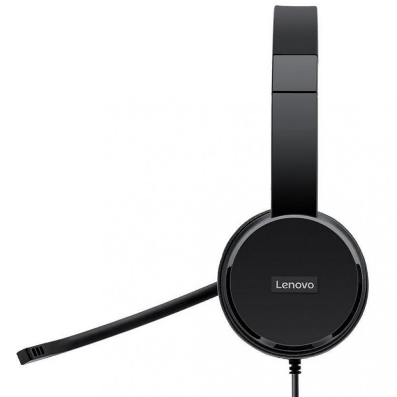 Навушники із мікрофоном Lenovo 100 Stereo USB Headset Black (4XD0X88524)