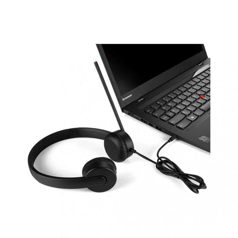 Навушники із мікрофоном Lenovo Essential Stereo Analog Headset (4XD0K25030)