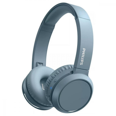 Навушники з мікрофоном Philips TAH4205 Over-Ear Wireless Blue TAH4205BL