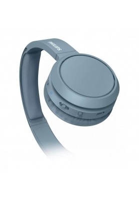 Навушники з мікрофоном Philips TAH4205 Over-Ear Wireless Blue TAH4205BL