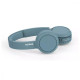 Навушники з мікрофоном Philips TAH4205 Over-Ear Wireless Blue TAH4205BL