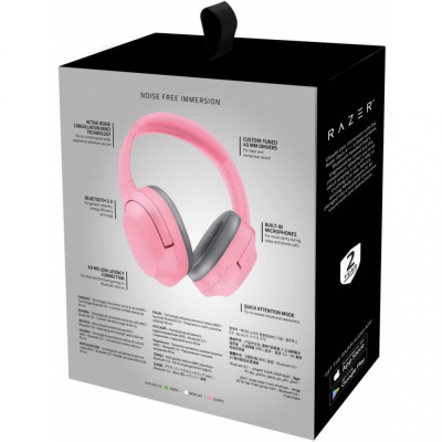Навушники з мікрофоном Razer Opus X Quartz (RZ04-03760300-R3M1) Навушники з мікрофоном Razer Opus X Quartz (RZ04-03760300-R3M1)