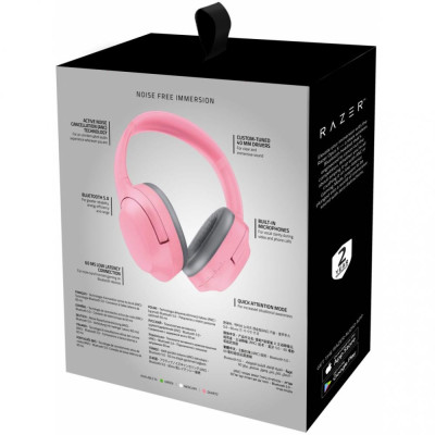 Навушники з мікрофоном Razer Opus X Quartz (RZ04-03760300-R3M1) Навушники з мікрофоном Razer Opus X Quartz (RZ04-03760300-R3M1)