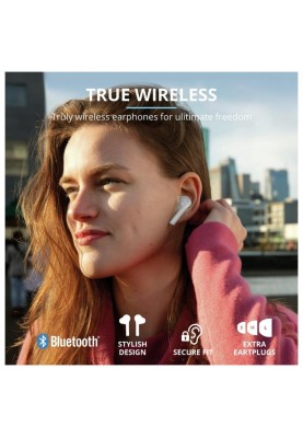 Навушники TWS Trust Nika Touch True Wireless Mic White (23705)