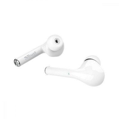 Навушники TWS Trust Nika Touch True Wireless Mic White (23705)