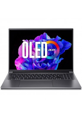 Ноутбук Acer Swift X SFX16-61G-R7Z1 Steel Gray (NX.KFPEU.002)