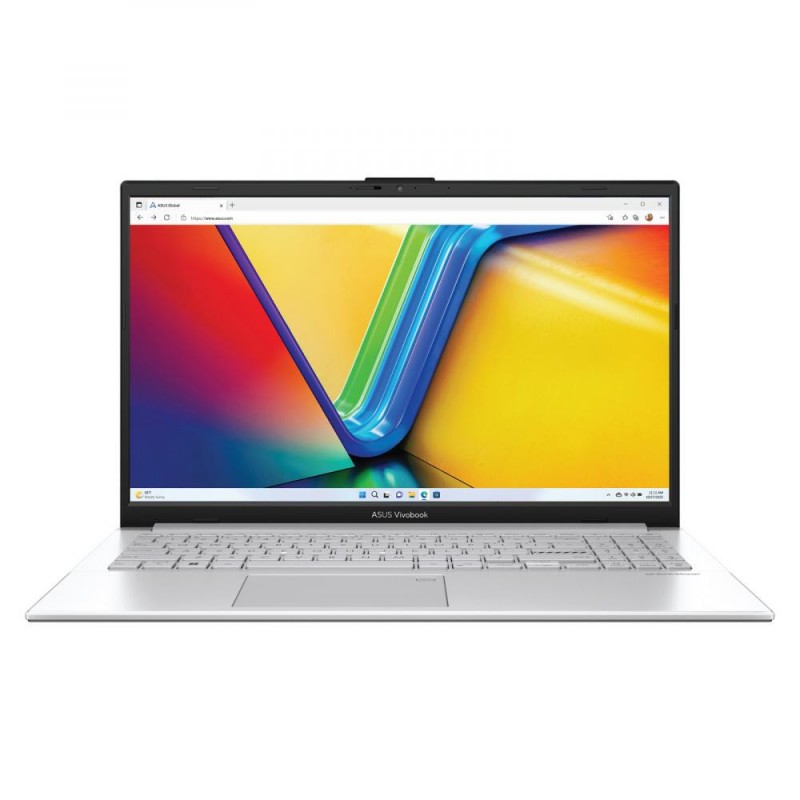 Ноутбук ASUS VivoBook Go 15 E1504FA Cool Silver (E1504FA-BQ008, 90NB0ZR1-M00400)