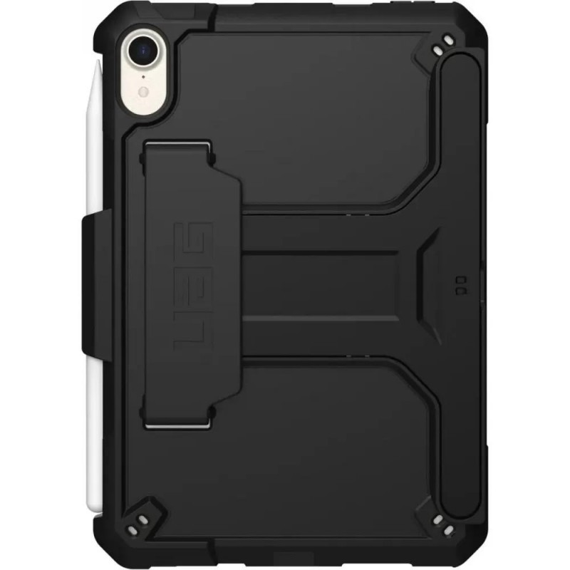 Обкладинка-підставка для планшета URBAN ARMOR GEAR Чохол для iPad Mini (6th Gen, 2022) Scout with Kickstand and Handstrap, Black