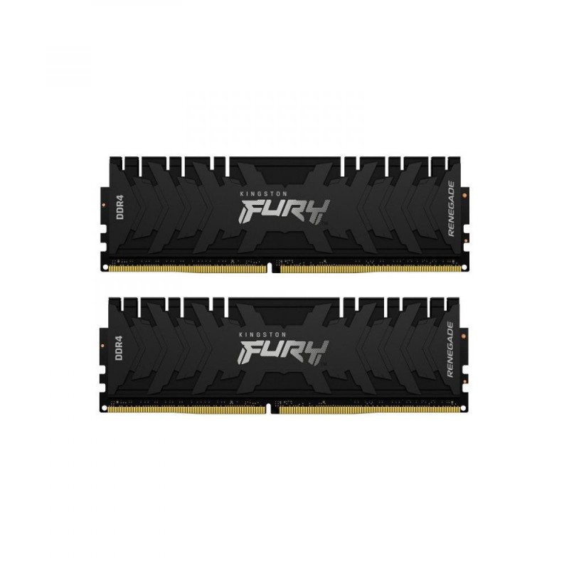 Пам'ять для настільних комп'ютерів Kingston FURY 16 GB (2x8GB) DDR4 4600 MHz Renegade (KF446C19RBK2/16)