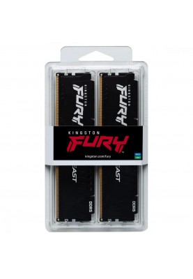 Пам'ять для настільних комп'ютерів Kingston FURY 16 GB (2x8GB) DDR5 5600 MHz Beast (KF556C40BBK2-16)