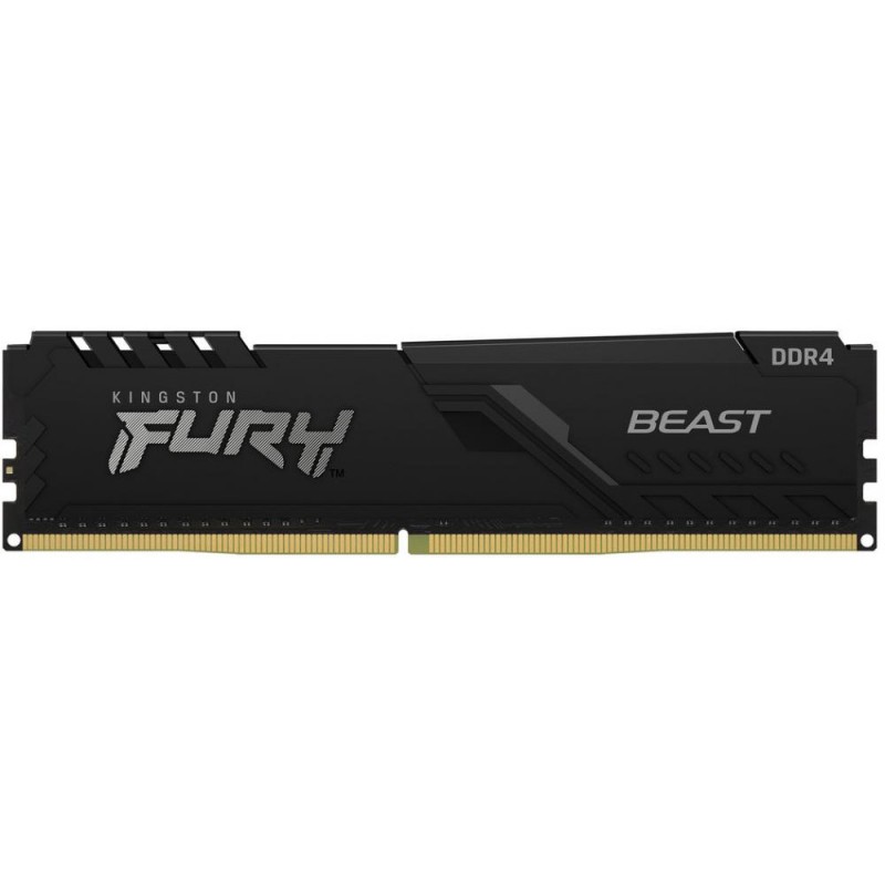 Пам'ять для настільних комп'ютерів Kingston FURY 16 GB DDR4 2666 MHz Beast Black (KF426C16BB/16)