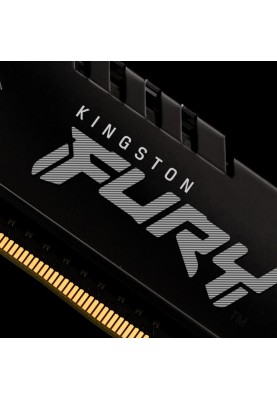Пам'ять для настільних комп'ютерів Kingston FURY 16 GB DDR4 2666 MHz Beast Black (KF426C16BB/16)