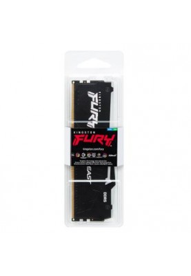 Пам'ять для настільних комп'ютерів Kingston FURY 16 GB DDR5 4800 MHz Beast RGB (KF548C38BBA-16)