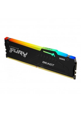 Пам'ять для настільних комп'ютерів Kingston FURY 16 GB DDR5 4800 MHz Beast RGB (KF548C38BBA-16)