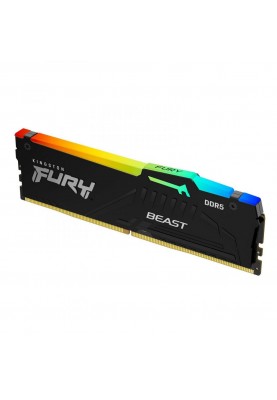 Пам'ять для настільних комп'ютерів Kingston FURY 16 GB DDR5 4800 MHz Beast RGB (KF548C38BBA-16)