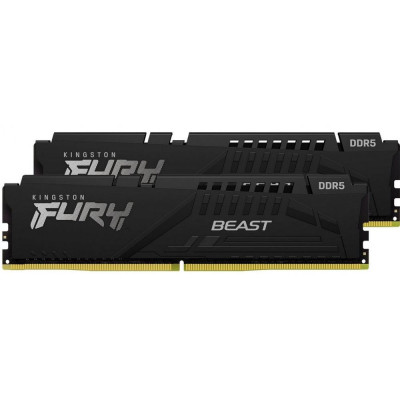 Пам'ять для настільних комп'ютерів Kingston FURY 32 GB (2x16GB) DDR5 5200 MHz Beast (KF552C36BBEK2-32)